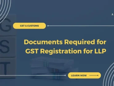 documents required for gst registration for llp