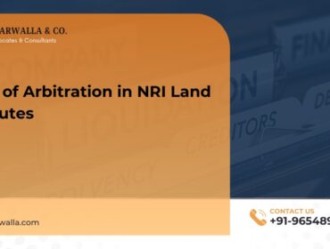 arbitration for NRI land disputes
