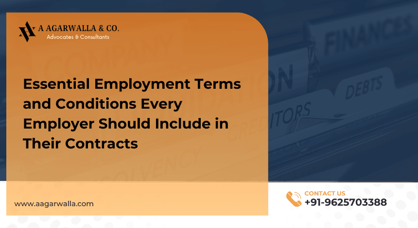Essential Employment Terms and Conditions Every Employer Should Include in Their Contracts