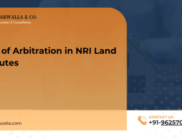 Arbitration for NRI Land Disputes