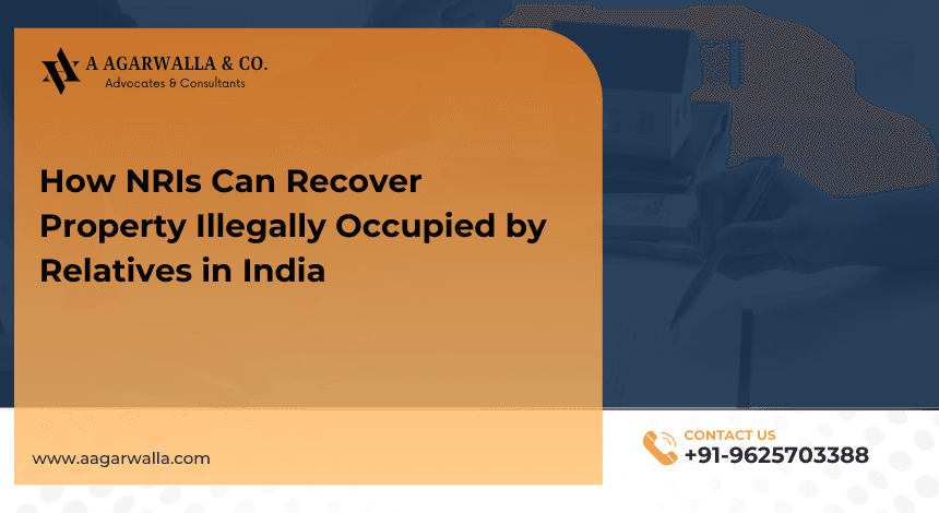 Property illegally occupied by relatives