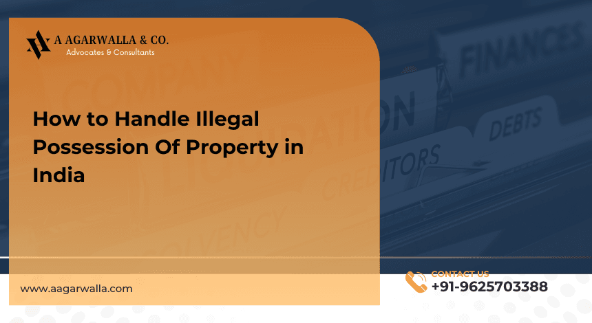Illegal possession of property