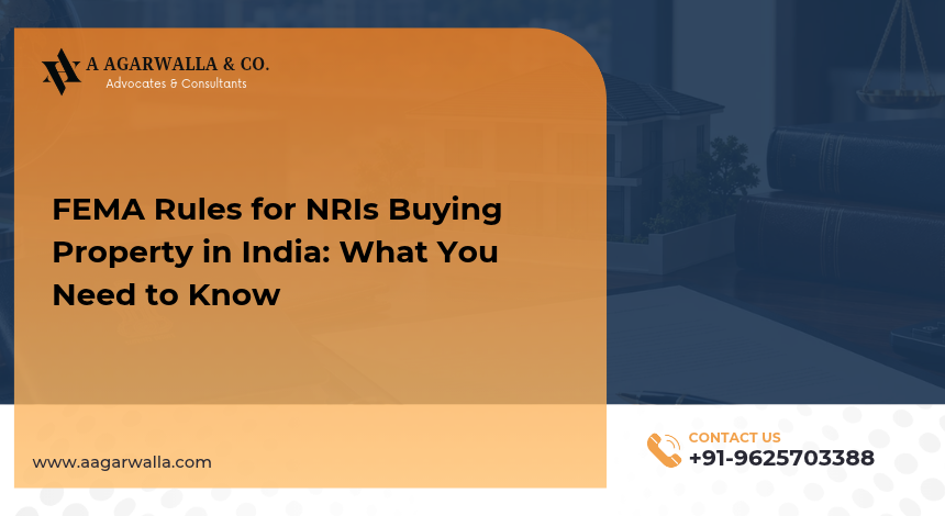 FEMA rules for NRI buying property in India